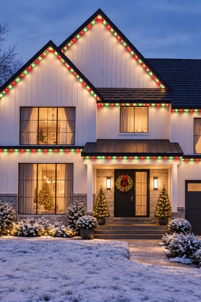 Govee Permanent Outdoor Lights 2, 100ft RGBIC Outdoor Lights with 100 Modes, 16 Million Colors