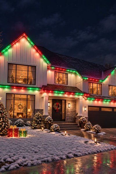 Govee Permanent Outdoor Lights 2, 100ft RGBIC Outdoor Lights with 100 Modes, 16 Million Colors