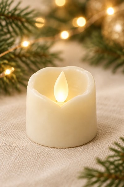Homemory Flickering Flameless Tea Lights (24 Pack)